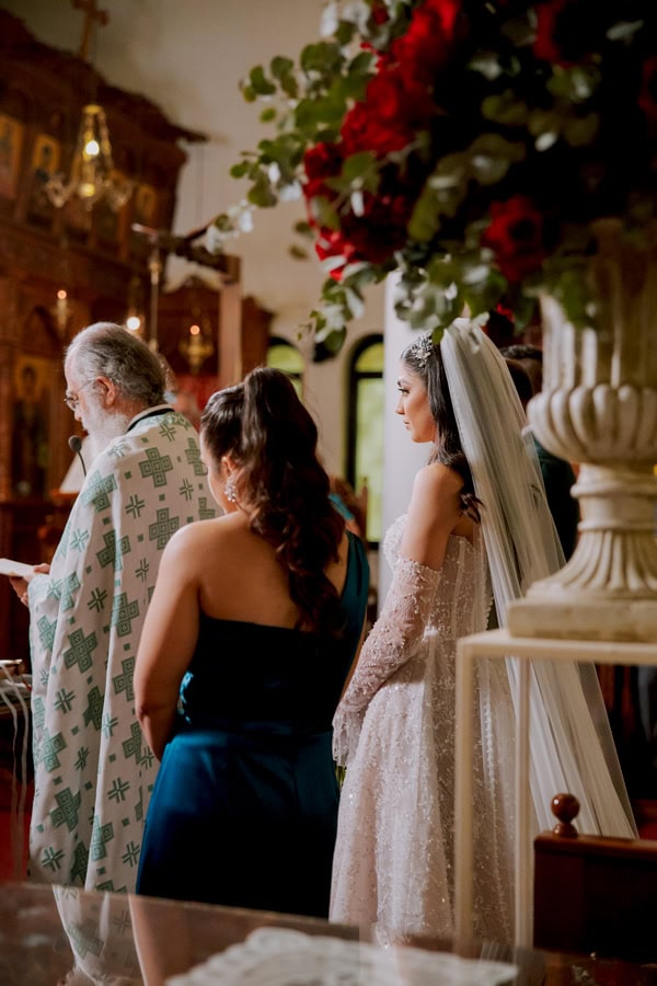 Dreamlike Autumn Wedding Red Roses