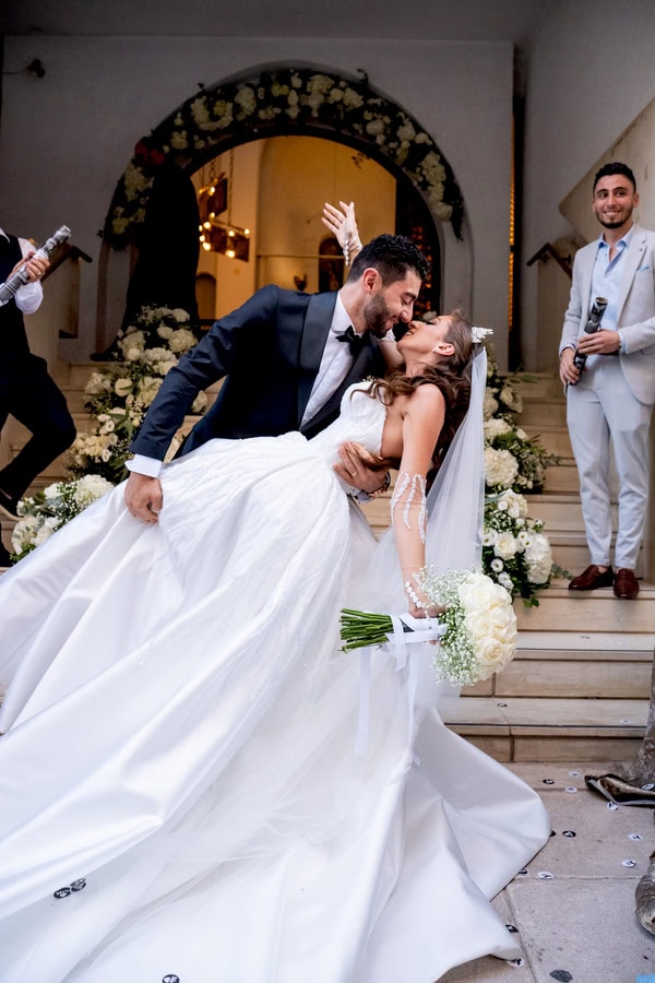 Fall Chic Wedding Athens White Hydrangeas Romantic Details