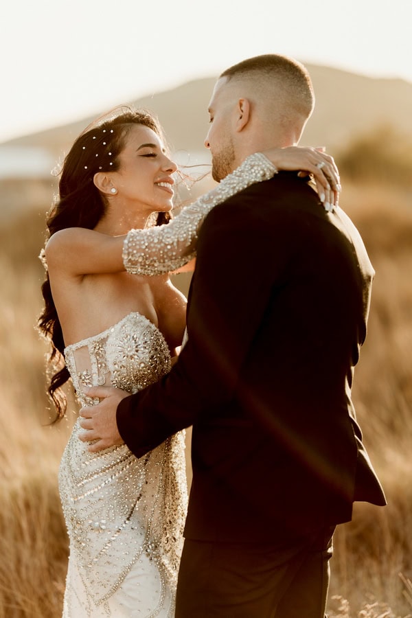 Fall Wedding White Florals Lovely Next Day Beach