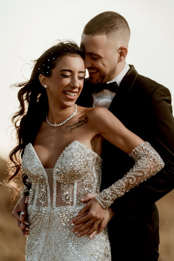 Fall Wedding White Florals Lovely Next Day Beach