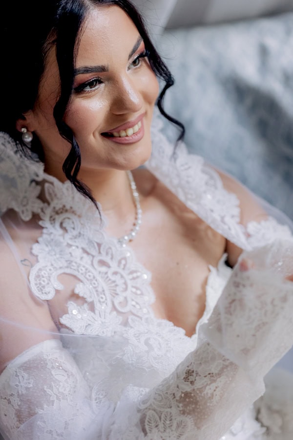 Lovely Wedding In Athens All White Florals