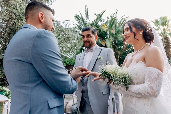 Lovely Wedding In Athens All White Florals
