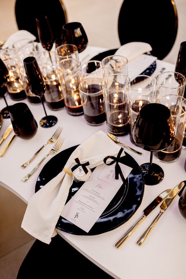 Modern Edgy Wedding Santorini