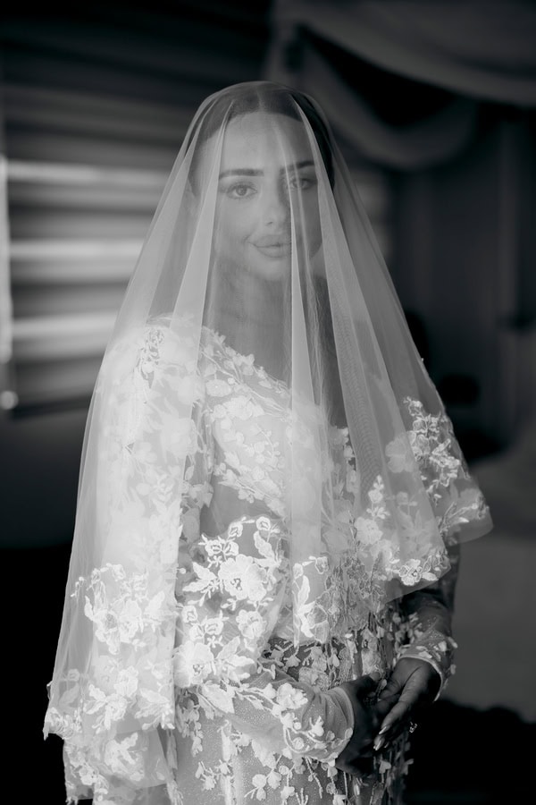 Modern Luxe Wedding In Crete With Black And Gold Details