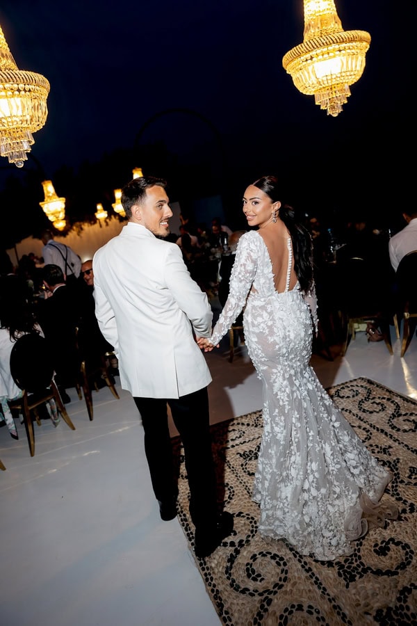 Modern Luxe Wedding In Crete With Black And Gold Details