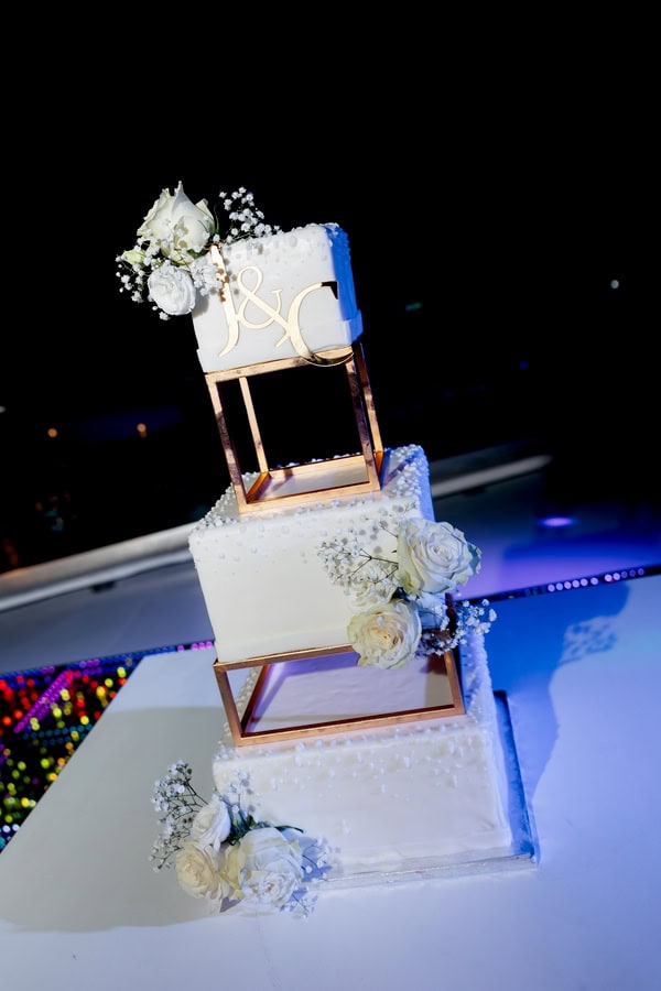 Modern Luxe Wedding In Crete With Black And Gold Details