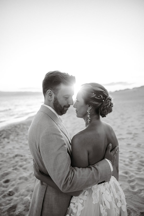 Romantic Beach Wedding Naxos Sunset