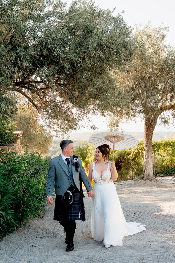 Romantic Fall Destination Wedding Crete Rustic Details