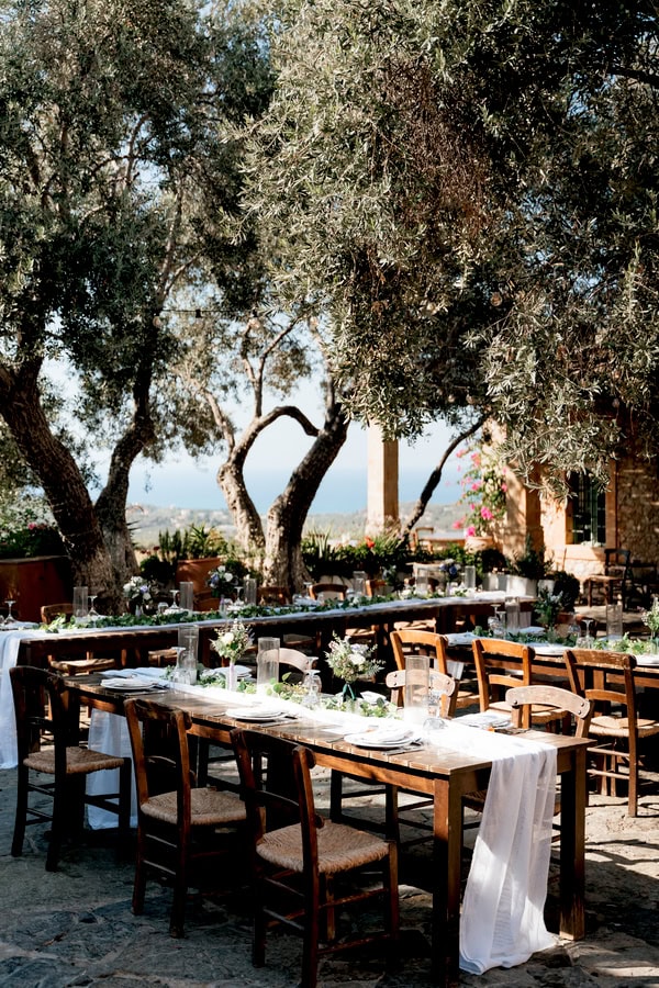 Romantic Fall Destination Wedding Crete Rustic Details