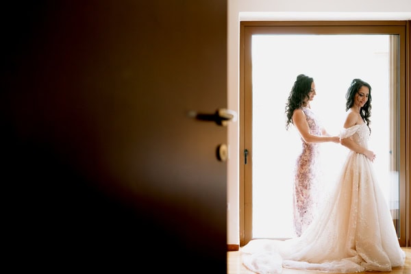 Romantic Summer Wedding At Argithea Estate With White Blooms