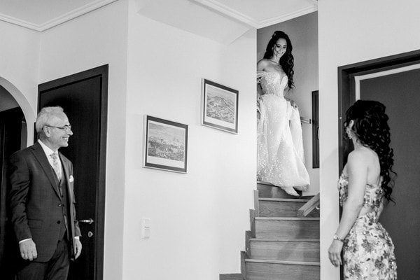 Romantic Summer Wedding At Argithea Estate With White Blooms