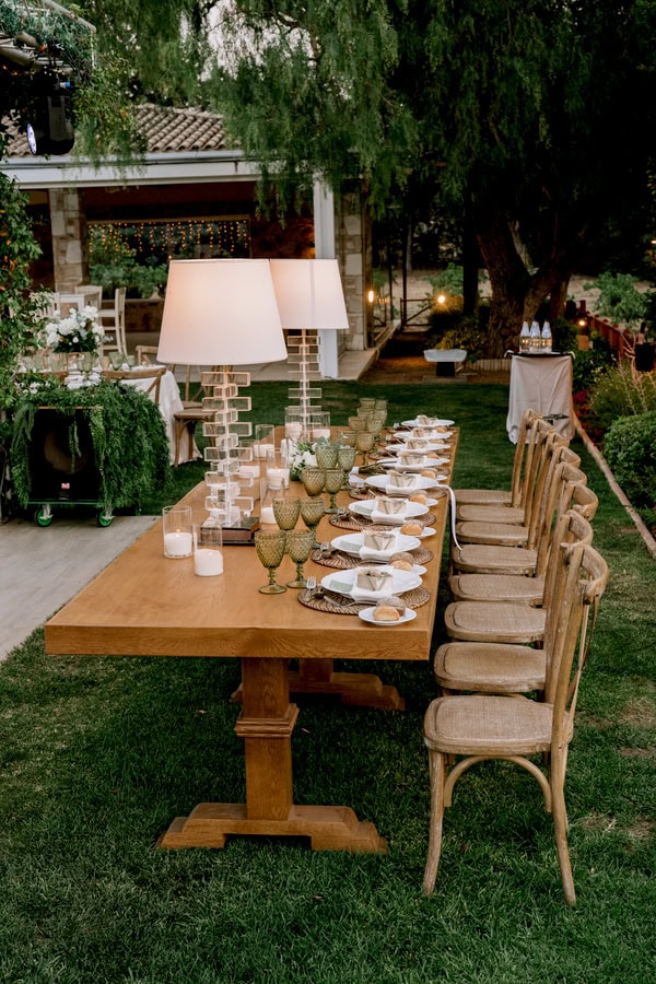 Romantic Summer Wedding At Argithea Estate With White Blooms