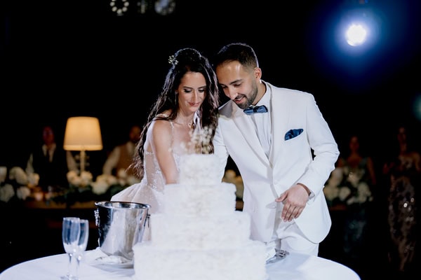 Romantic Summer Wedding At Argithea Estate With White Blooms