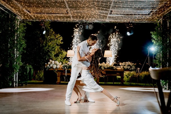 Romantic Summer Wedding At Argithea Estate With White Blooms