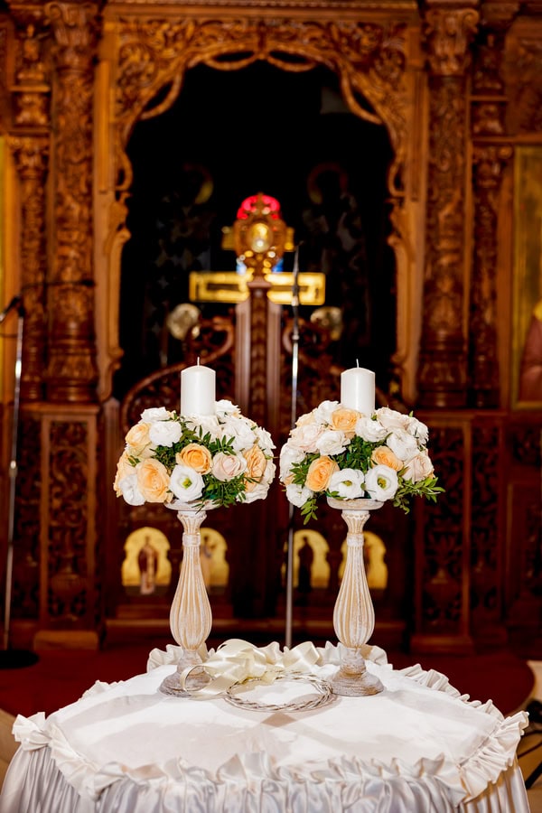 Romantic Summer Wedding Giannitsa White Pale Each Flowers