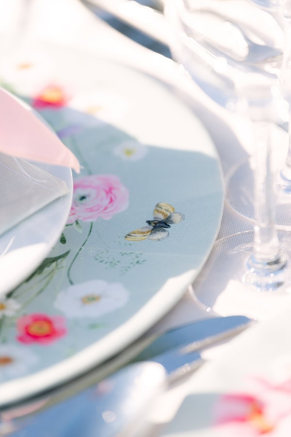 Romantic Wedding Baptism Decoration Ideas Pastel Flowers