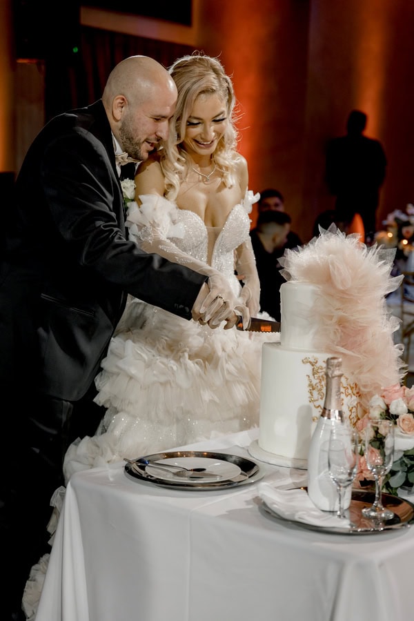 Romantic Wedding In Rhodes With White Flowers And Glowing Details