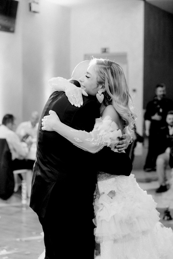 Romantic Wedding In Rhodes With White Flowers And Glowing Details