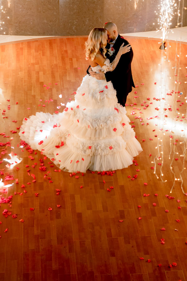 Romantic Wedding In Rhodes With White Flowers And Glowing Details