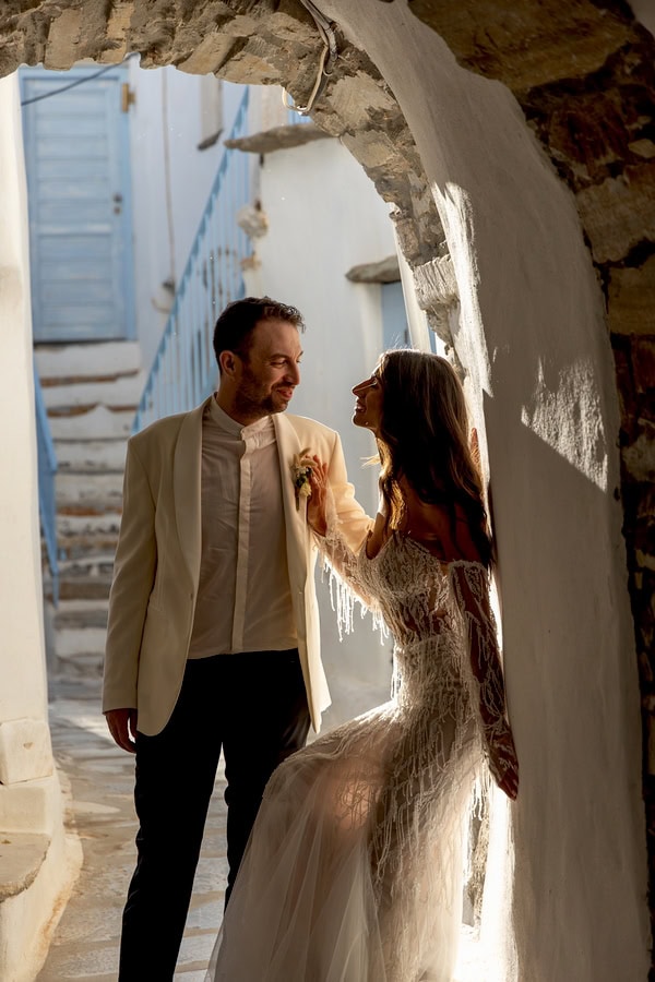 Summer Wedding In Tinos With Rustic Chic Details