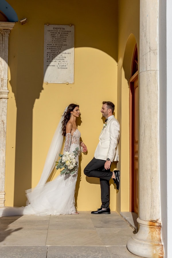 Summer Wedding In Tinos With Rustic Chic Details