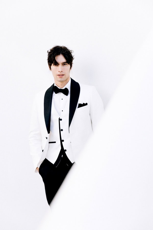 The White Tuxedo That Will Elevate The Groom Look