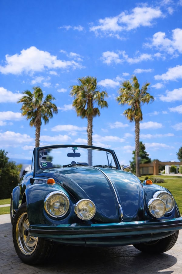 Vintage Wedding Car Arrival Retro Style Ideas