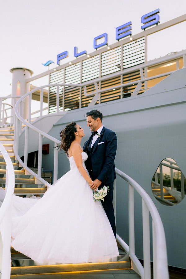 Wedding Ploes Marina View Romantic Style