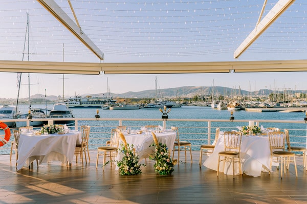 Wedding Ploes Marina View Romantic Style