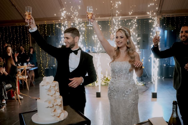 Beautiful Nicosia Wedding All White Decoration Romantic Details