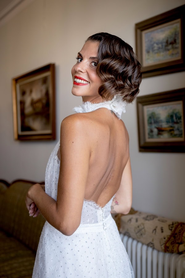 Boho Summer Wedding By The Sea Pampas Grass