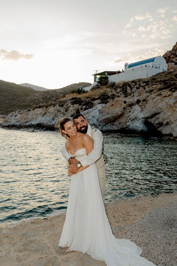 Boho Summer Wedding Serifos Earthy Tones Beach Party