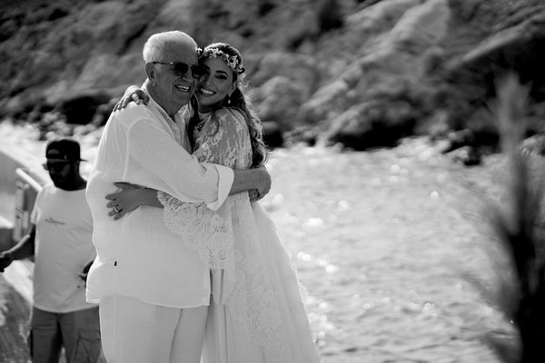 Boho Summer Wedding Serifos Earthy Tones Beach Party