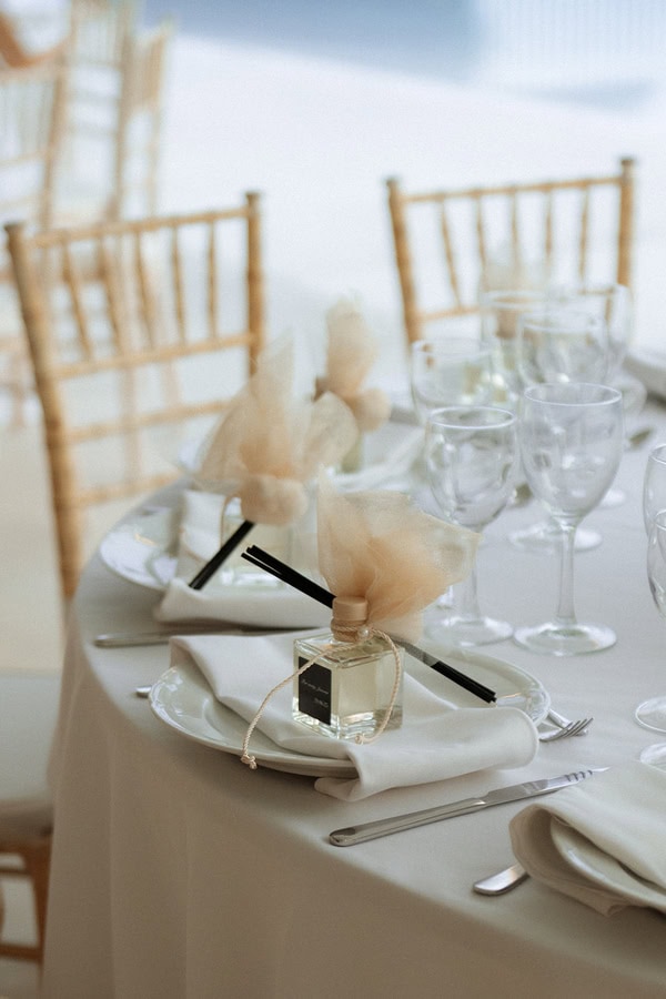 Chic Summer Wedding White Details Athens