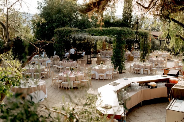Colorful Summer Wedding Athens Earthy Tones Flowers
