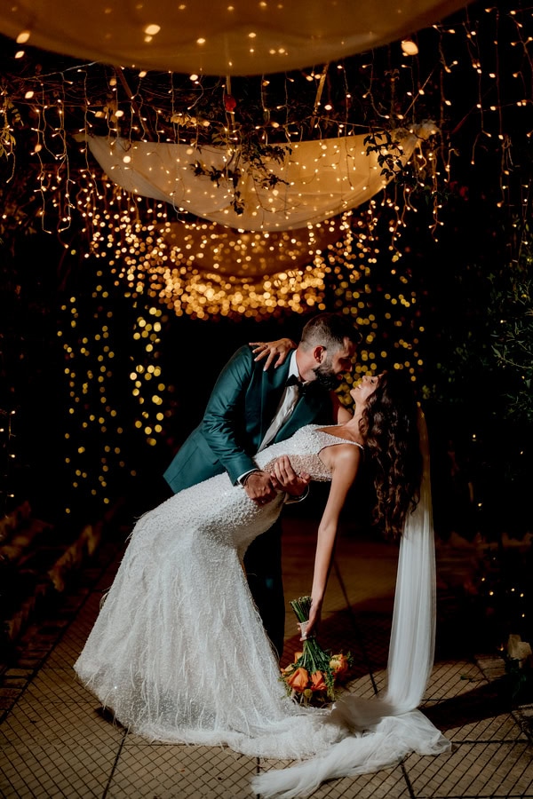 Colorful Summer Wedding Athens Earthy Tones Flowers