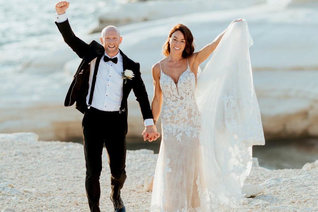 Stylish destination γάμος με black & white λεπτομέρειες | Lori & David