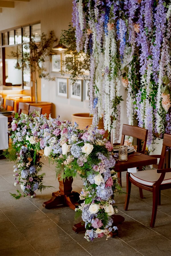 Dreamy Destination Wedding Elounda Lilac Pink Tones
