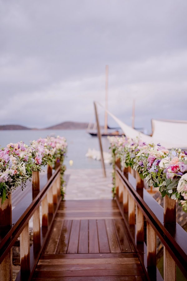 Dreamy Destination Wedding Elounda Lilac Pink Tones