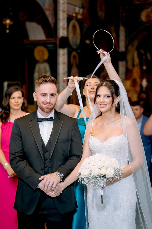 Lovely Summer Wedding Volos White Shades