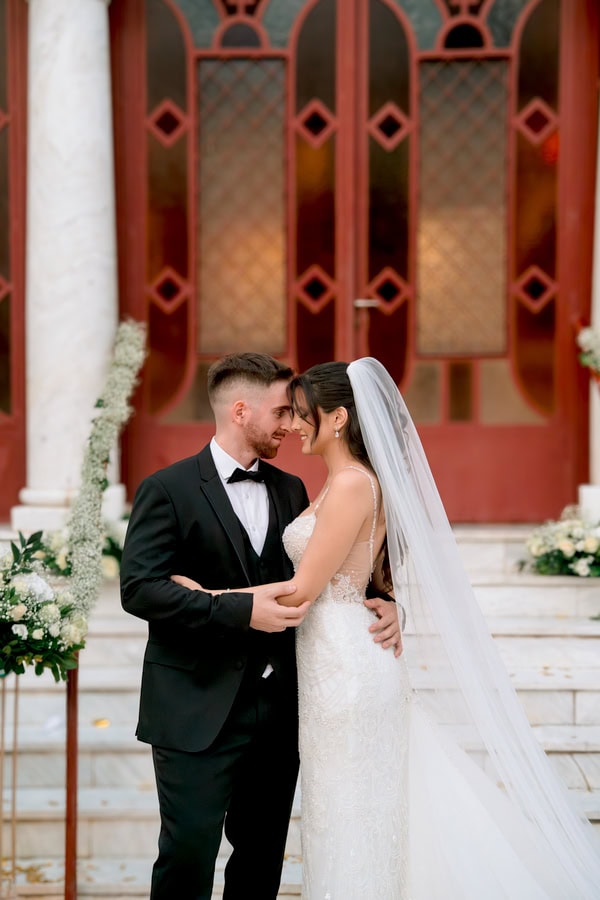 Lovely Summer Wedding Volos White Shades