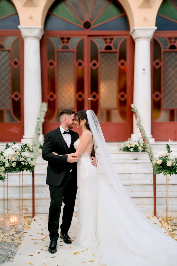 Lovely Summer Wedding Volos White Shades