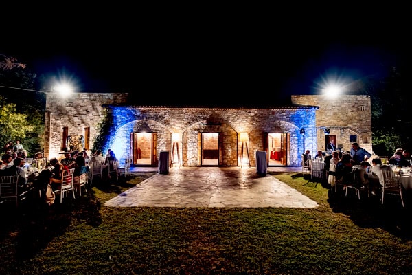 Romantic Wedding Pallini Red White Colors