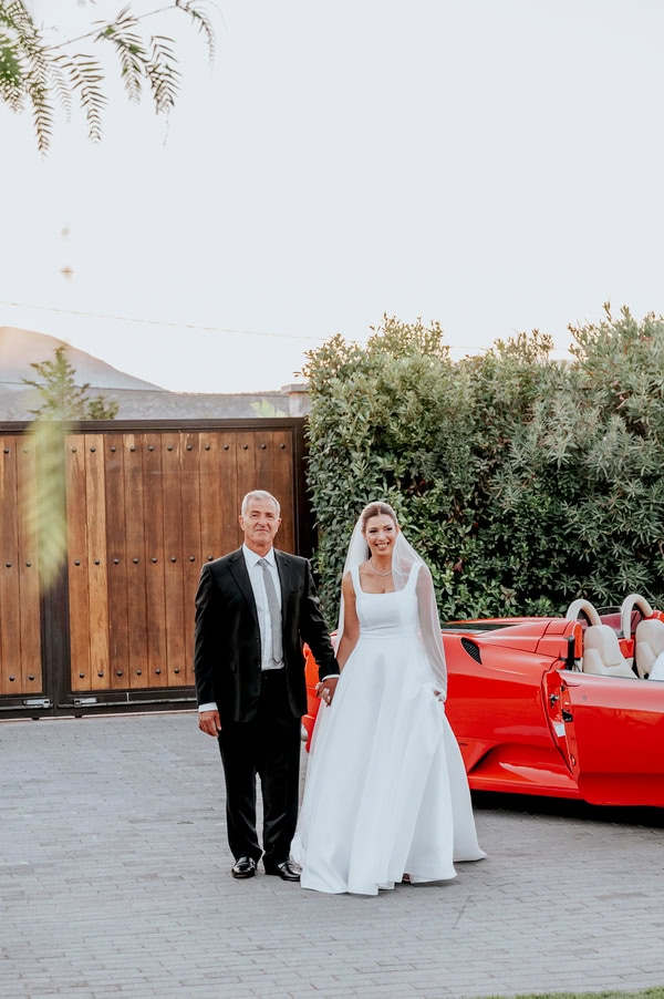 Special Elegant Wedding Ktima Orizontes All White Florals