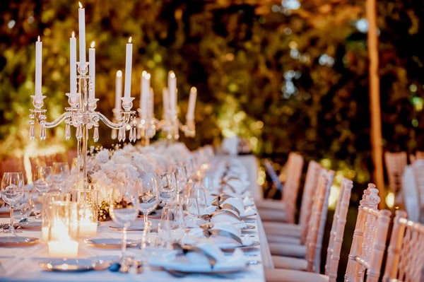 Special Elegant Wedding Ktima Orizontes All White Florals
