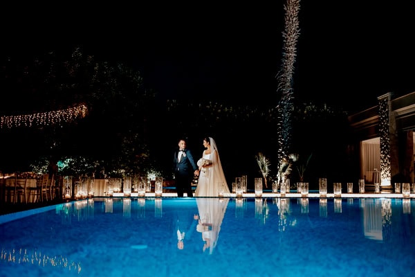 Special Elegant Wedding Ktima Orizontes All White Florals
