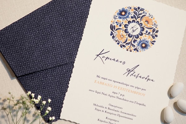 Προσκλητήρια γάμου από την Biniatian Invitations που κάνουν την πρώτη εντύπωση πραγματικά ξεχωριστή