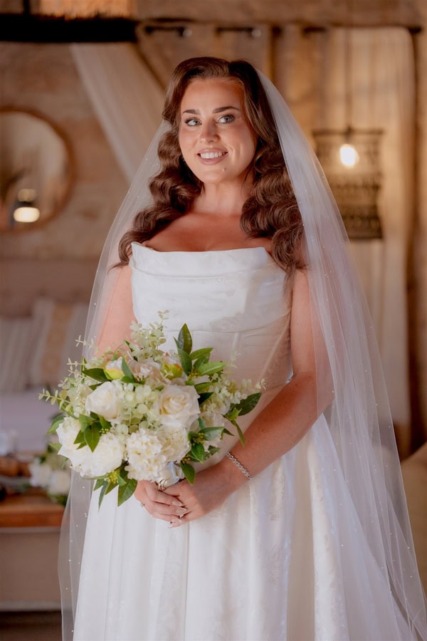 White Floral Summer Wedding Liopetro Wedding Venue
