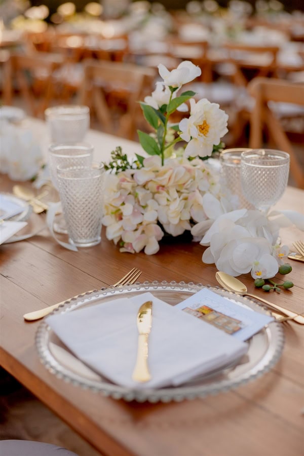 White Floral Summer Wedding Liopetro Wedding Venue