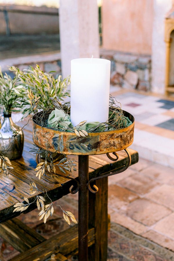 Autumn Wedding With White Blooms Ktima Laas